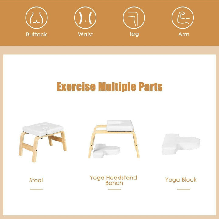 Sports Recreation Balance Training Yoga Inversion Headstand Bench